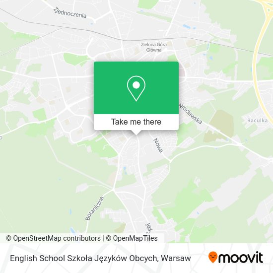 English School Szkoła Języków Obcych map