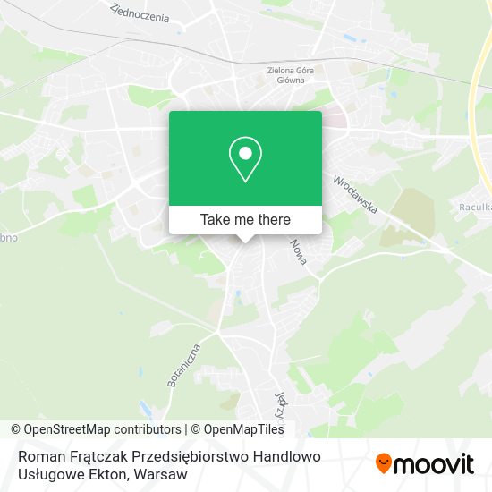 Roman Frątczak Przedsiębiorstwo Handlowo Usługowe Ekton map