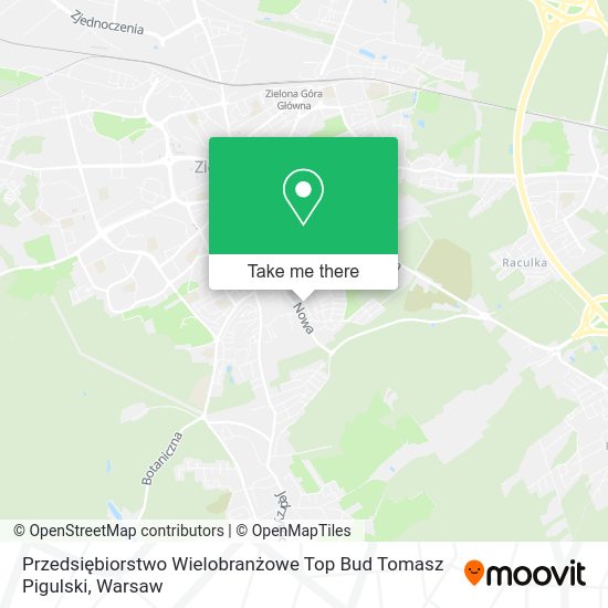 Przedsiębiorstwo Wielobranżowe Top Bud Tomasz Pigulski map