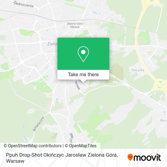 Ppuh Drop-Shot Okińczyc Jarosław Zielona Góra map