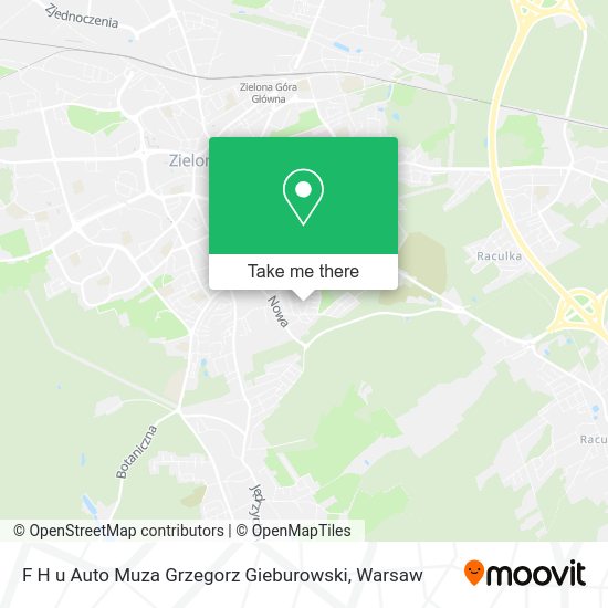 F H u Auto Muza Grzegorz Gieburowski map