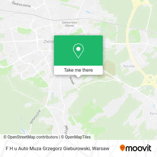 Карта F H u Auto Muza Grzegorz Gieburowski