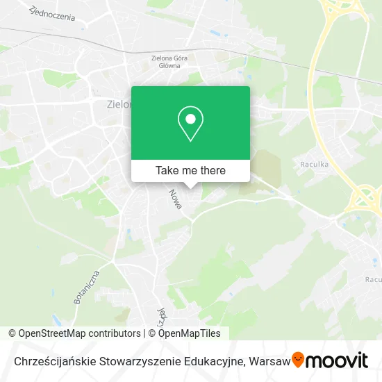 Chrześcijańskie Stowarzyszenie Edukacyjne map