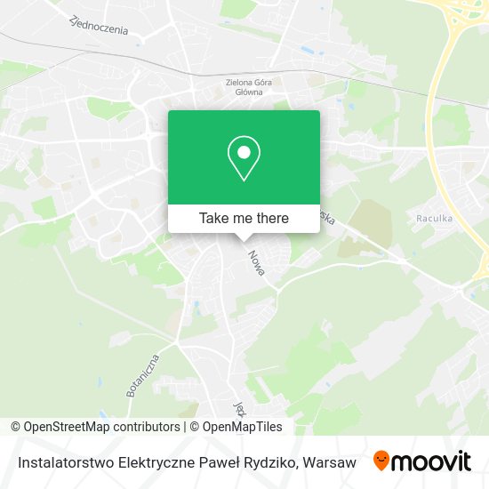 Instalatorstwo Elektryczne Paweł Rydziko map