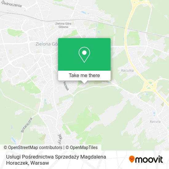 Usługi Pośrednictwa Sprzedaży Magdalena Horaczek map