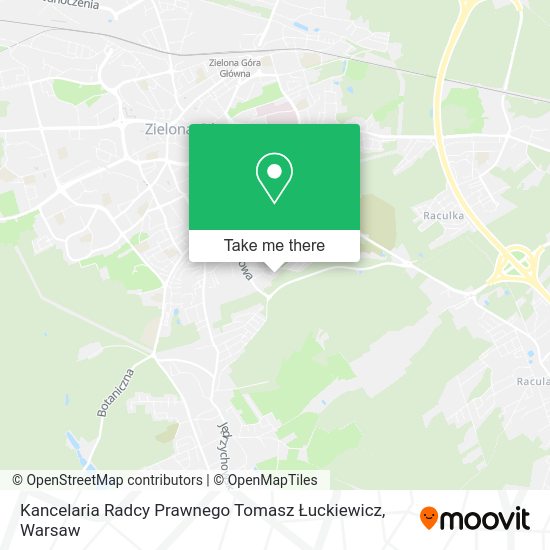 Kancelaria Radcy Prawnego Tomasz Łuckiewicz map