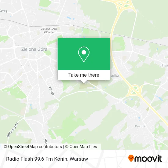 Radio Flash 99,6 Fm Konin map