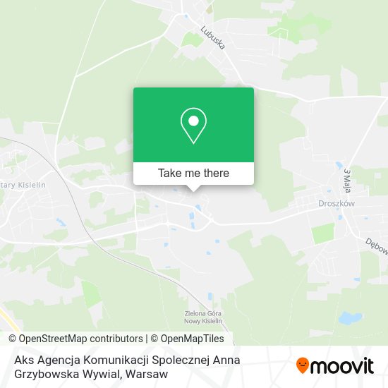 Aks Agencja Komunikacji Spolecznej Anna Grzybowska Wywial map