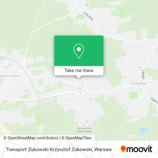 Карта Transport Zukowski Krzysztof Zukowski