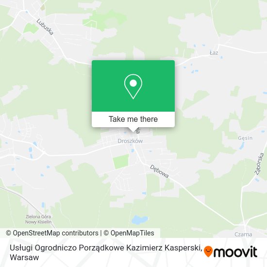 Usługi Ogrodniczo Porządkowe Kazimierz Kasperski map