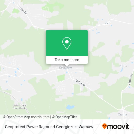 Geoprotect Paweł Rajmund Georgiczuk map