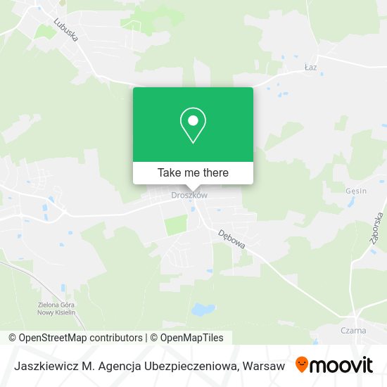 Jaszkiewicz M. Agencja Ubezpieczeniowa map