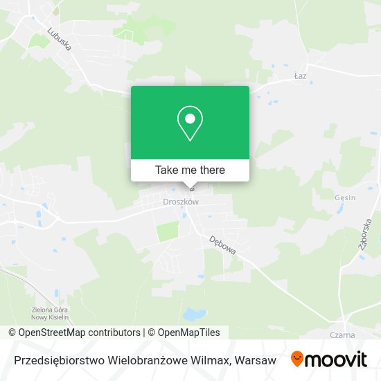 Przedsiębiorstwo Wielobranżowe Wilmax map