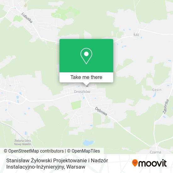 Stanisław Żyłowski Projektowanie i Nadzór Instalacyjno-Inżynieryjny map