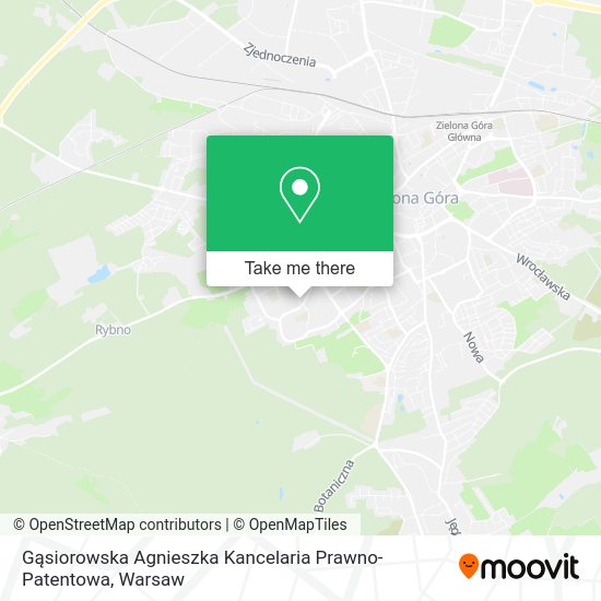 Gąsiorowska Agnieszka Kancelaria Prawno-Patentowa map