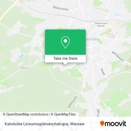 Katolickie Liceumogólnokształcące map