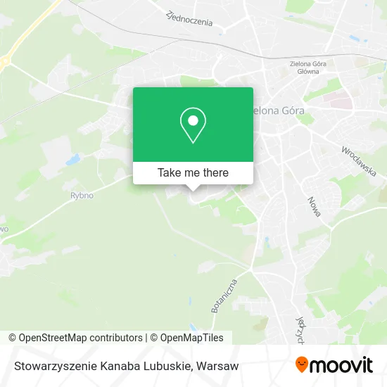 Stowarzyszenie Kanaba Lubuskie map