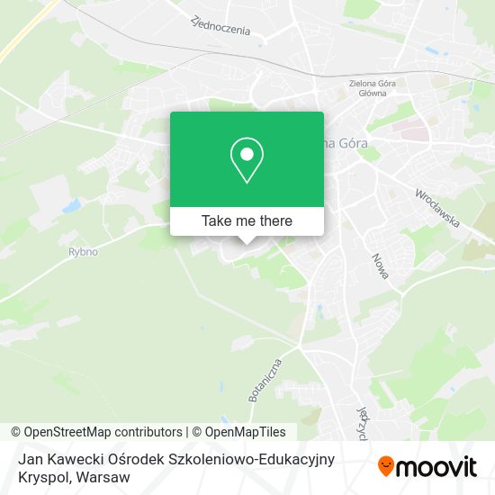 Jan Kawecki Ośrodek Szkoleniowo-Edukacyjny Kryspol map