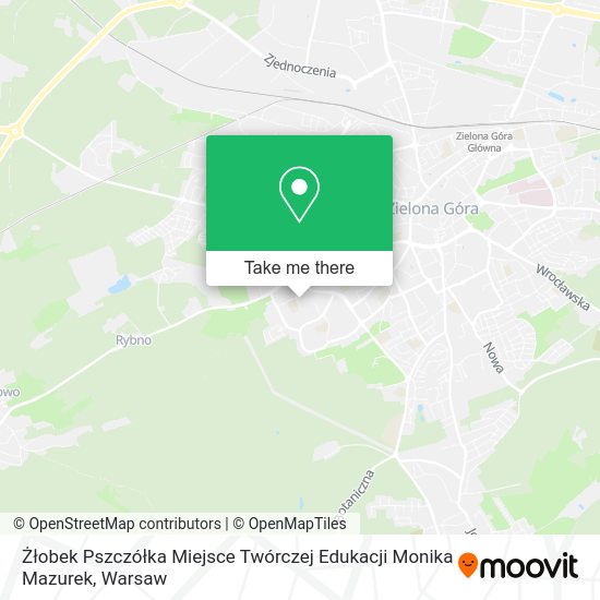 Żłobek Pszczółka Miejsce Twórczej Edukacji Monika Mazurek map