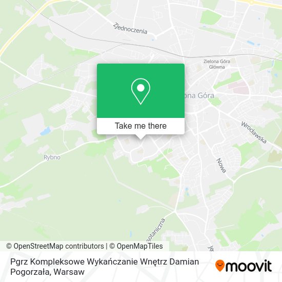 Pgrz Kompleksowe Wykańczanie Wnętrz Damian Pogorzała map