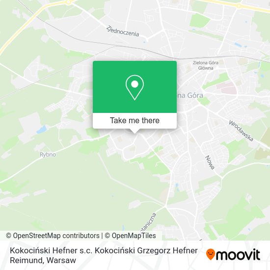 Kokociński Hefner s.c. Kokociński Grzegorz Hefner Reimund map