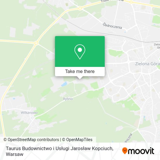 Taurus Budownictwo i Usługi Jarosław Kopciuch map