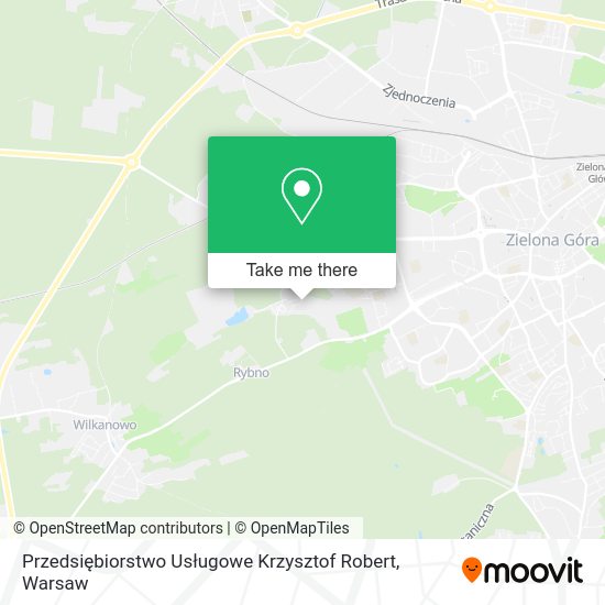 Przedsiębiorstwo Usługowe Krzysztof Robert map