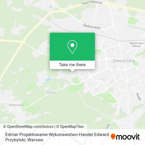 Edmar Projektowanie-Wykonawstwo-Handel Edward Przybylski map