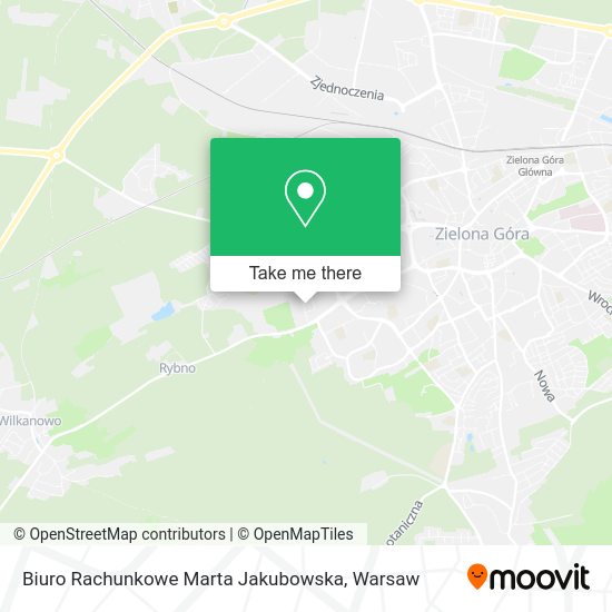 Biuro Rachunkowe Marta Jakubowska map