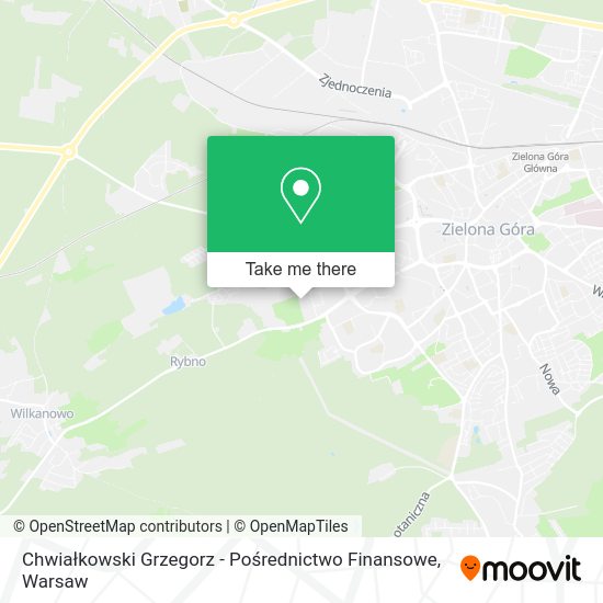 Chwiałkowski Grzegorz - Pośrednictwo Finansowe map