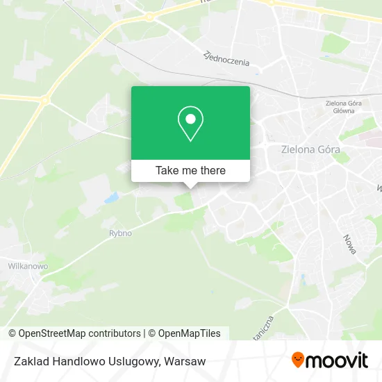Карта Zaklad Handlowo Uslugowy