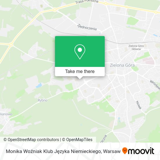 Monika Woźniak Klub Języka Niemieckiego map