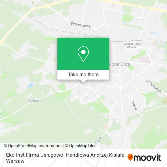 Eko-Inst Firma Usługowo- Handlowa Andrzej Kisiała map