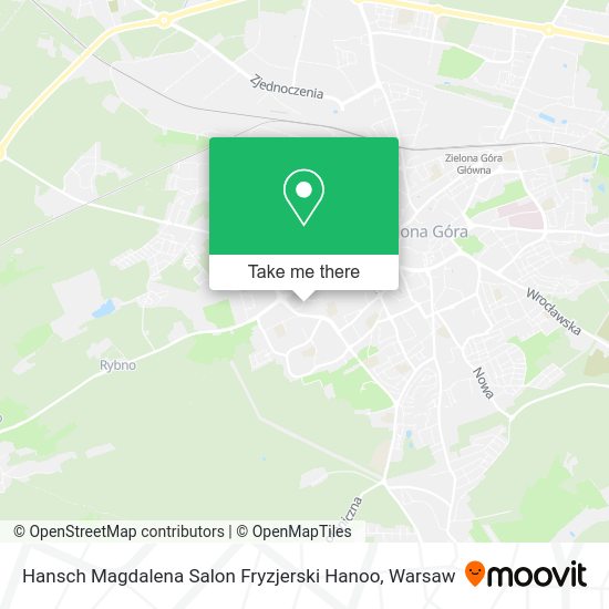 Hansch Magdalena Salon Fryzjerski Hanoo map