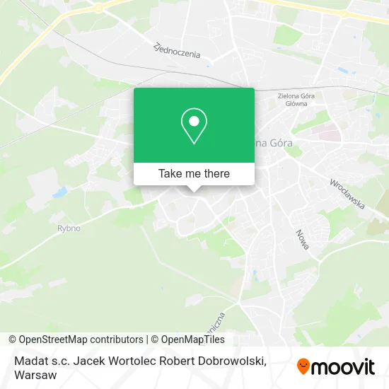 Madat s.c. Jacek Wortolec Robert Dobrowolski map