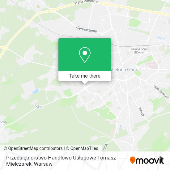 Przedsiębiorstwo Handlowo Usługowe Tomasz Mielczarek map