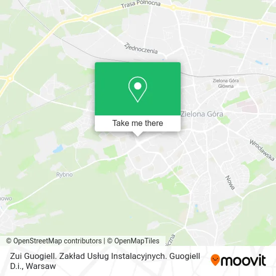 Zui Guogiell. Zakład Usług Instalacyjnych. Guogiell D.i. map