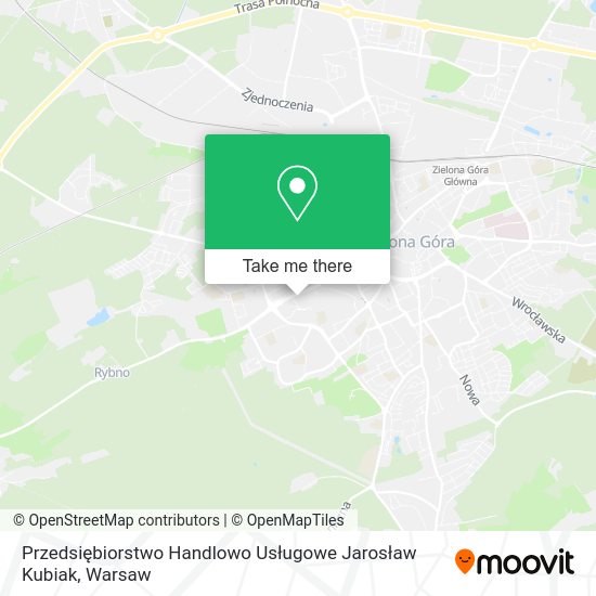 Przedsiębiorstwo Handlowo Usługowe Jarosław Kubiak map