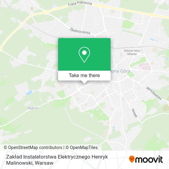 Zakład Instalatorstwa Elektrycznego Henryk Malinowski map