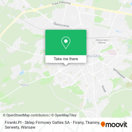 Firanki.Pl - Sklep Firmowy Galtex SA - Firany, Tkaniny, Serwety map