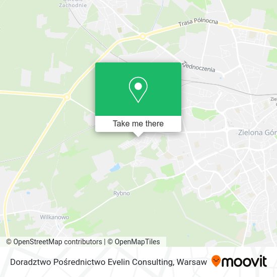 Карта Doradztwo Pośrednictwo Evelin Consulting