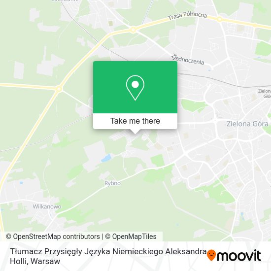 Tłumacz Przysięgły Języka Niemieckiego Aleksandra Holli map