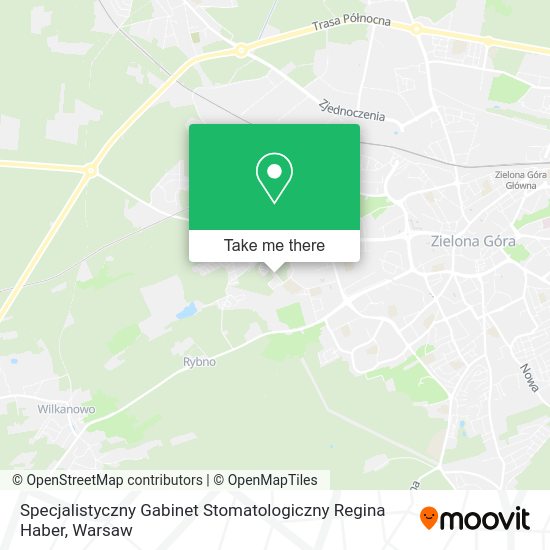 Specjalistyczny Gabinet Stomatologiczny Regina Haber map