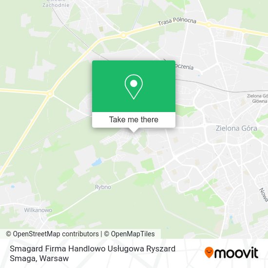 Smagard Firma Handlowo Usługowa Ryszard Smaga map