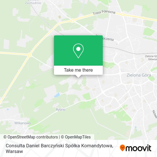 Consulta Daniel Barczyński Spółka Komandytowa map