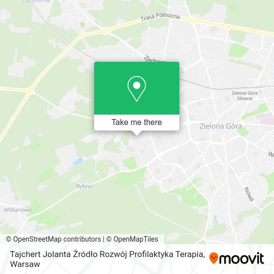 Tajchert Jolanta Źródło Rozwój Profilaktyka Terapia map