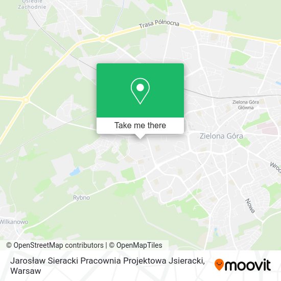 Jarosław Sieracki Pracownia Projektowa Jsieracki map