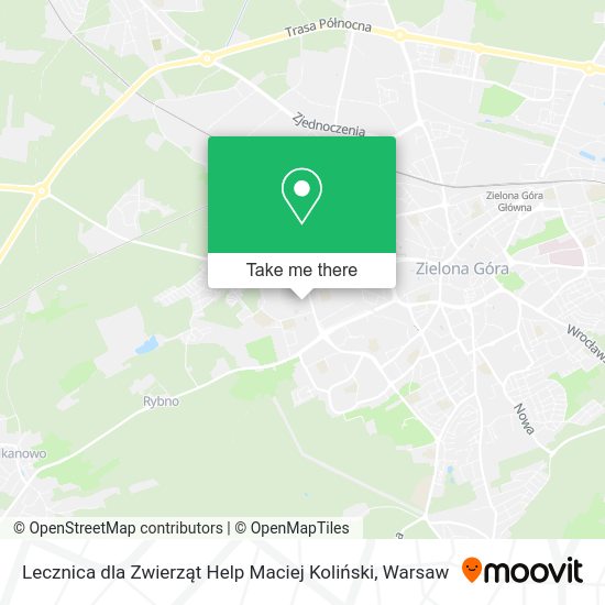 Lecznica dla Zwierząt Help Maciej Koliński map