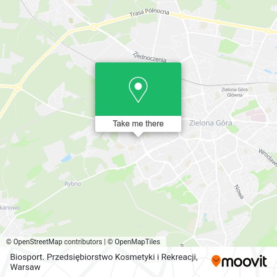 Biosport. Przedsiębiorstwo Kosmetyki i Rekreacji map