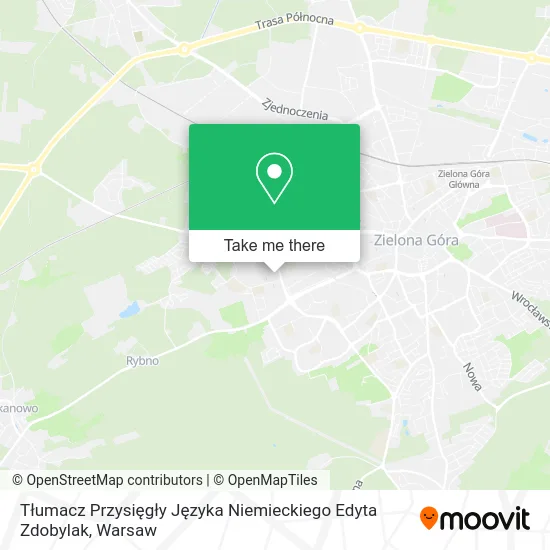 Tłumacz Przysięgły Języka Niemieckiego Edyta Zdobylak map